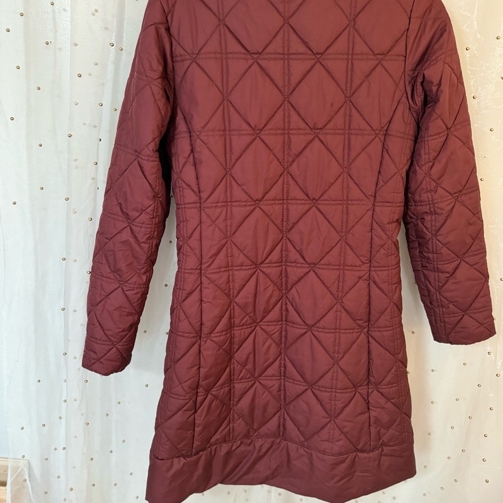 Patagonia Low sky Parka 
size small 
color is called wax Red - Picture 3 of 7